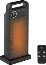 Bol.com Nuvance - elektrische kachel - 2000w - terrasverwarmer - keramische kachel verwarming - ventilatorkachel - heater aanbieding