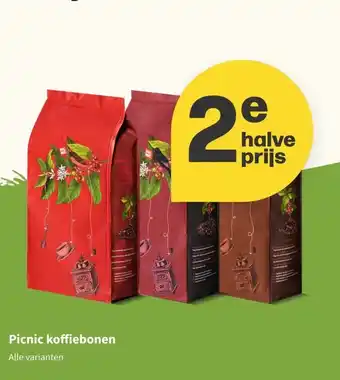 Picnic Espresso koffiebonen aanbieding