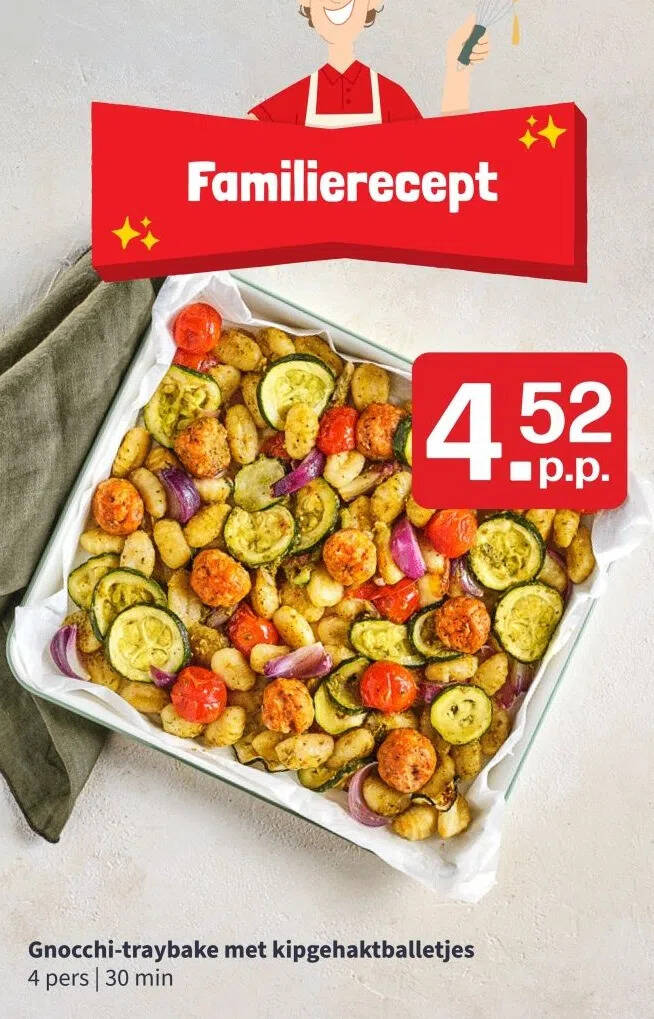 Gnocchitraybake met feta en balsamico aanbieding bij Picnic