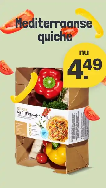 Picnic Mediterraanse quiche verspakket aanbieding