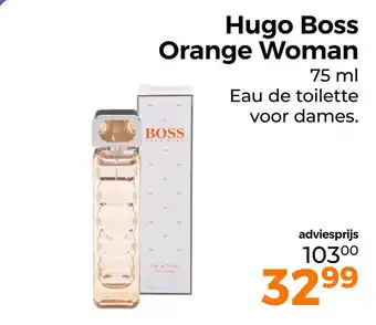 Trekpleister Hugo Boss Orange Woman 75 ml aanbieding