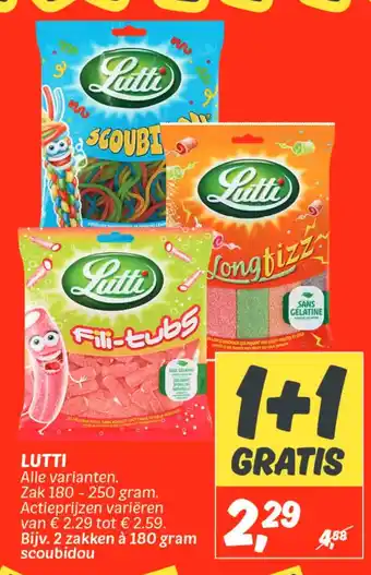 Dekamarkt Lutti aanbieding