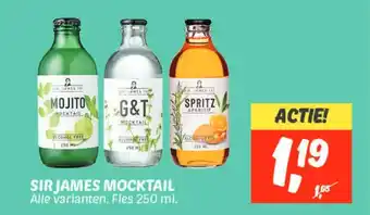 Dekamarkt Sir james mocktail aanbieding