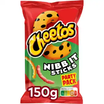 Jumbo Cheetos nibb-it sticks naturel chips 150g aanbieding