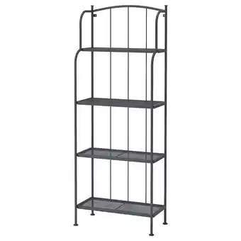IKEA Läckö open kast, buiten, grijs, 61x160 cm aanbieding