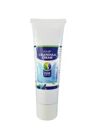 Welkoop Puur calendula cream - huidverzorging - 50Â ml aanbieding