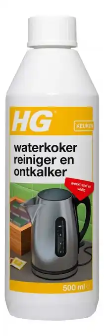 Welkoop Hg reiniger & ontkalker voor waterkokers - reinigingsmiddel - 500 ml aanbieding