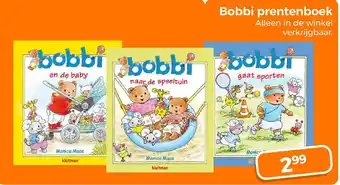 Trekpleister Bobbi prentenboek aanbieding