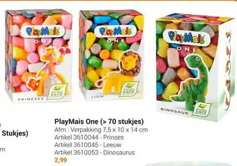 Lobbes PlayMais One (>70 stukjes) 7.5x10x14 cm aanbieding