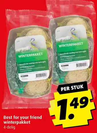 Boni Best for your friend winterpakket 4-delig aanbieding