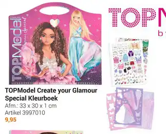 Lobbes TOPModel Create your Glamour Special Kleurboek 33x30x1 cm aanbieding