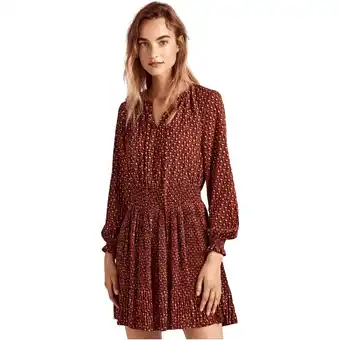 Spartoo Korte jurk pepe jeans vestido plisado boho mujer pl953422 aanbieding