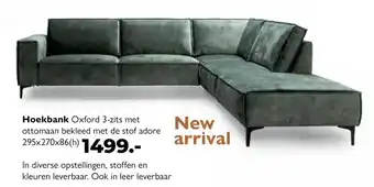 Feelings Wonen Hoekbank Oxford aanbieding