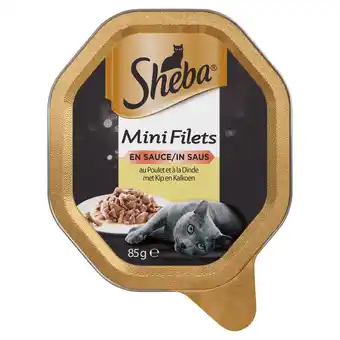 Dekamarkt Sheba kuipje mini filet in saus kip & kalkoen aanbieding