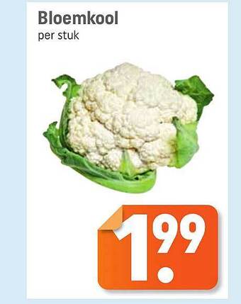 Lekker Makkelijk bloemkool aanbieding
