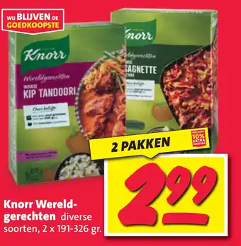 Nettorama Knorr wereld gerechte aanbieding