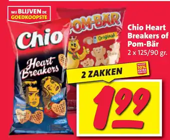 Nettorama Chio heart breakers of pom-bär aanbieding