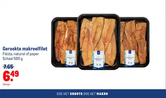 Makro Gerookte makreefilet aanbieding