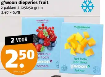 Poiesz g'woon diepvries fruit aanbieding