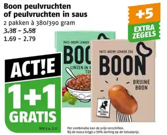 Poiesz Boon peulvruchten of peulvruchten in saus aanbieding