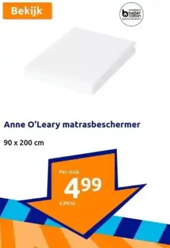 Action Anne O'Leary matrasbeschermer aanbieding