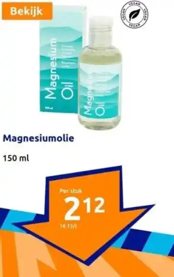 Action Magnesiumolie 150ml aanbieding