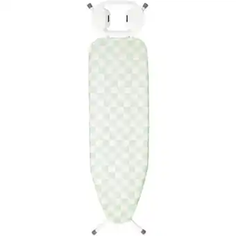 Blokker Blokker strijkplank s 110x34 cm groen geblokt aanbieding