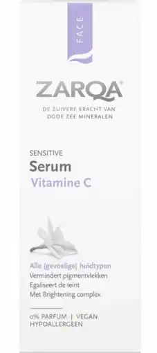 De Online Drogist Zarqa face sensitive serum vitamine c 30ml aanbieding