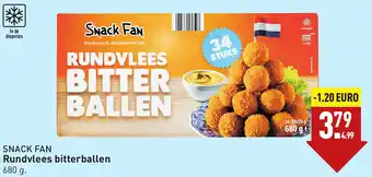 ALDI SNACK FAN Rundvlees bitterballen 680g aanbieding