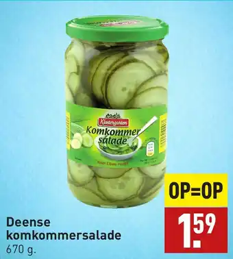 ALDI Deense komkommersalade aanbieding