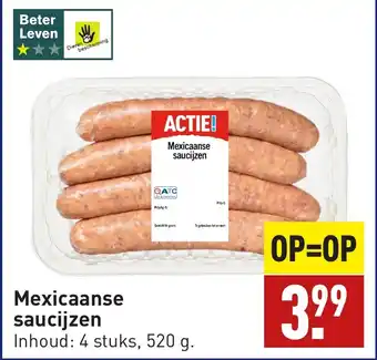 ALDI Mexicaanse saucijzen aanbieding