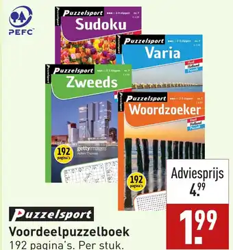 ALDI Voordeelpuzzelboek aanbieding