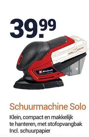 Inter Chalet Schuurmachine Solo aanbieding