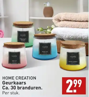 ALDI HOME CREATION Geurkaars Ca. 30 branduren aanbieding