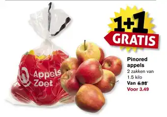 Hoogvliet Pinored appels 2 aanbieding