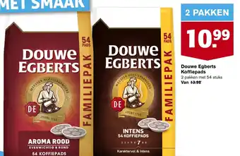 Hoogvliet Douwe Egberts Koffiepads aanbieding