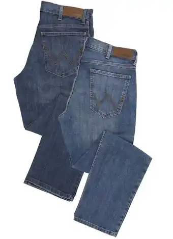 Makro Wrangler jeans aanbieding