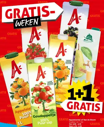 Hoogvliet Appelsientje of van de boom aanbieding