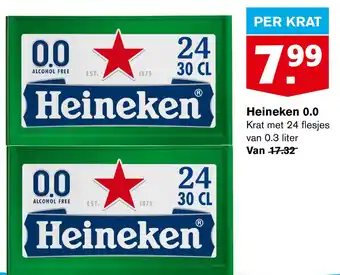Hoogvliet Heineken 0.0 aanbieding