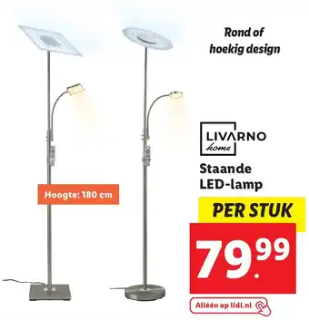 Lidl Staande LED lamp Hoogte 180cm aanbieding