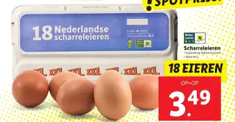 Lidl Scharreleieren 18 EIEREN aanbieding