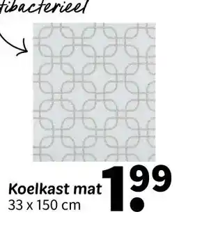 Wibra Koelkast mat 33 x 150 cm aanbieding