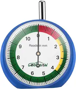 Amazon Godeson bandenprofieldieptemeter, 0-11 mm metrische liniaal voor autobanden, meetinstrument voor motor-, auto- en vrachtwagen aanbieding