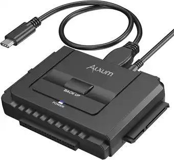 Amazon Alxum ide sata naar usb c harde schijf adapterkabel, ide naar usb externe harde schijf lezer converter voor 2,5/3,5 inch ide aanbieding