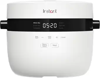 Amazon Instant rijstkoker en stoompan, automatische, veelzijdige rijstkoker, stoompan en sautepan/braadpan, afneembare, vaatwasmachi aanbieding