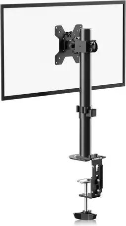 Amazon Bracwiser enkele volledig verstelbare monitorarm stand mount voor monitor computerscherm 13 15 17 19 20 22 23 24 26 27 30 32 aanbieding