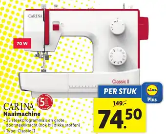 Lidl Naaimachine aanbieding