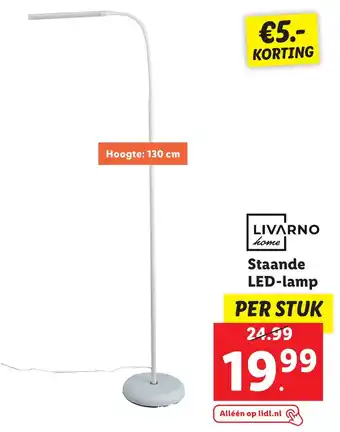 Lidl LIVARNO home Staande LED-lamp aanbieding