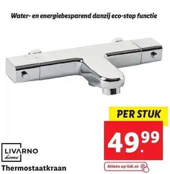 Lidl LIVARNO home Thermostaatkraan aanbieding