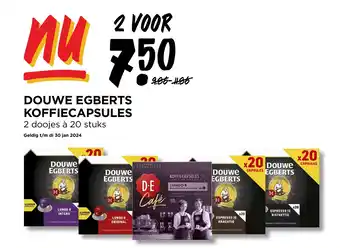 Jumbo DOUWE EGBERTS KOFFIECAPSULES aanbieding